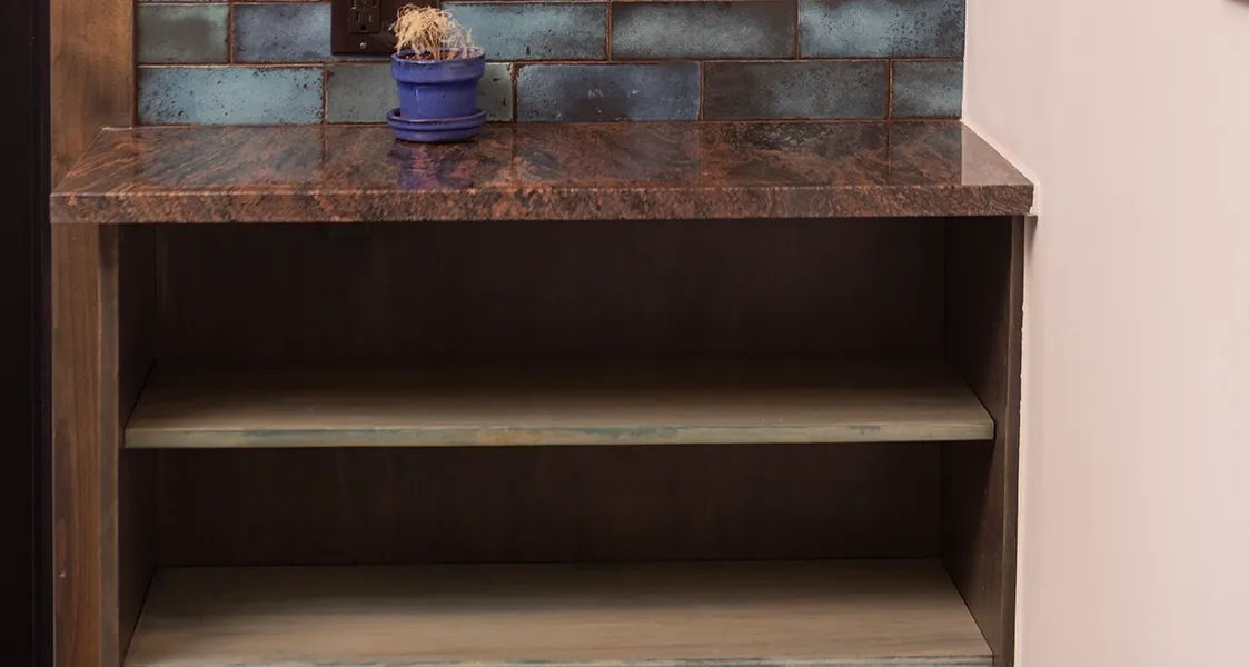 Custom Carpentry Shelves